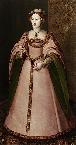 Portrait of Maria Manuela, Princess of Portugal