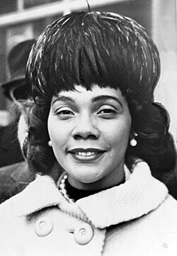 Portrait of Coretta Scott King