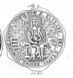 Portrait of Elizabeth of Bosnia