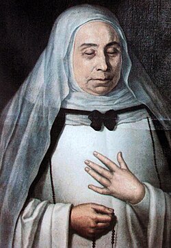Portrait of Mary of Jesus de León y Delgado