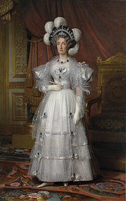 Portrait of Maria Amalia of Naples and Sicily