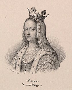 Portrait of Joan of Burgundy