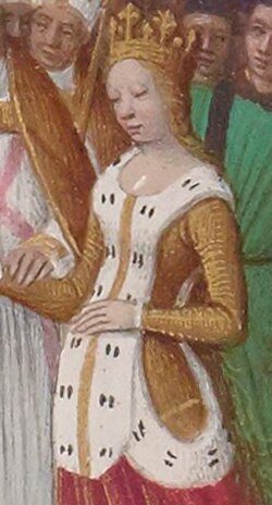 Portrait of Marie of Luxembourg