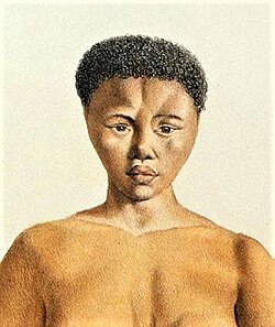 Portrait of Sarah Baartman