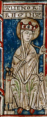 Portrait of Eleanor of England