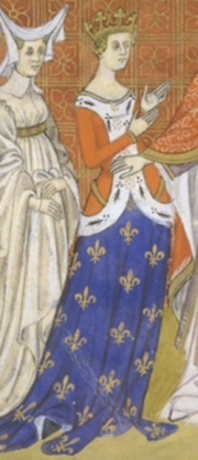 Portrait of Blanche of Burgundy