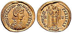 Portrait of Justa Grata Honoria