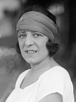 Portrait of Suzanne Lenglen