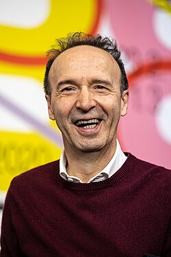 Portrait of Roberto Benigni