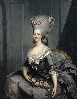 Portrait of Marie Thérèse of Savoy, Princesse de Lamballe