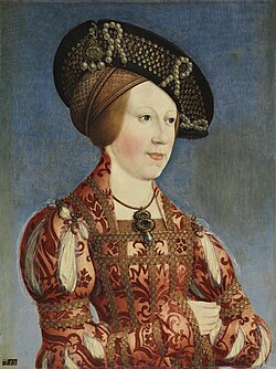 Portrait of Anne of Bohemia and Hungary