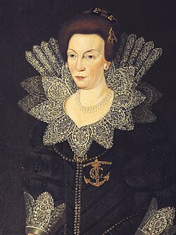 Portrait of Christina of Schleswig-Holstein-Gottorp