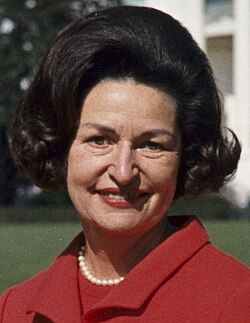 Portrait of Lady Bird Johnson