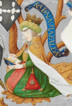 Portrait of Maud of Savoy