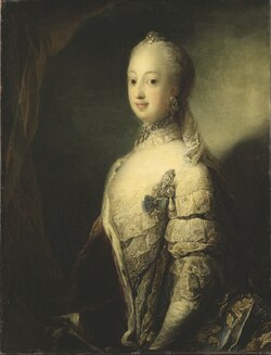 Portrait of Sophia Magdalena of Denmark