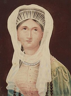 Portrait of Constance, duchess of Brittany