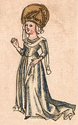 Portrait of Hildegard of Vinzgouw