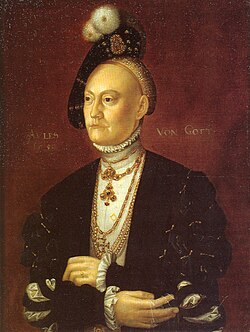 Portrait of Dorothea of Saxe-Lauenburg