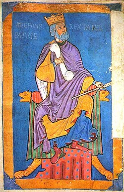 Portrait of Alfonso VI of León and Castile