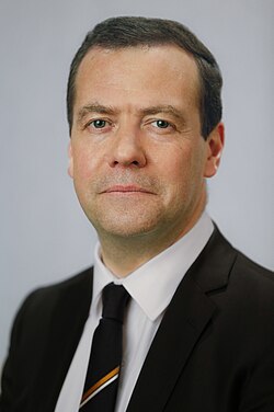 Portrait of Dmitry Medvedev
