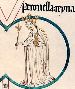 Portrait of Petronilla of Aragon