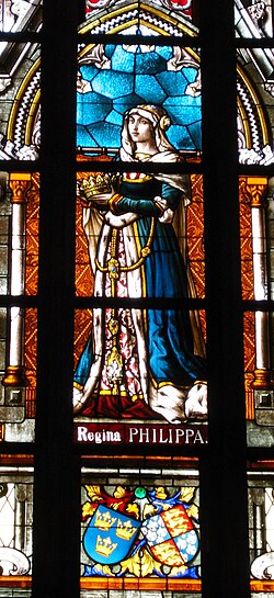Portrait of Philippa of England