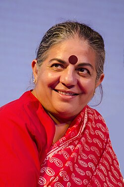 Portrait of Vandana Shiva