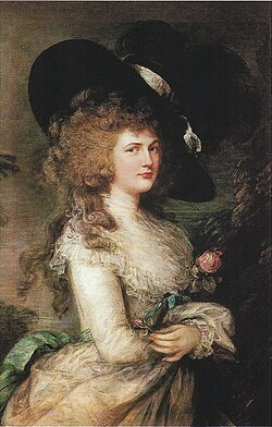 Portrait of Georgiana Cavendish, Duchess of Devonshire