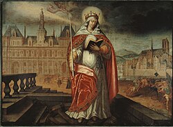 Portrait of Genevieve of Paris