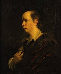 Portrait of Oliver Goldsmith