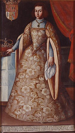 Portrait of Germaine of Foix