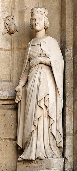 Portrait of Isabelle of France
