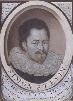 Portrait of Simon Stevin