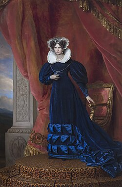 Portrait of Wilhelmine of Prussia, Queen of the Netherlands