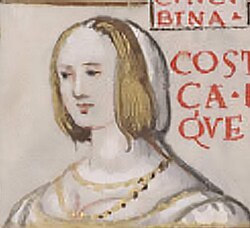 Portrait of Constance of Castile, Duchess of Lancaster
