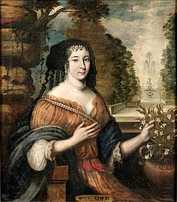 Portrait of Madeleine de Scudéry