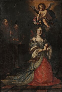 Portrait of Maria Francisca of Savoy