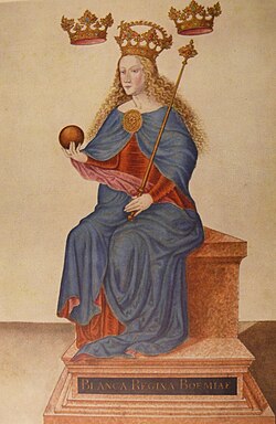 Portrait of Blanche of Valois