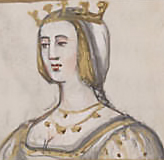 Portrait of Eleanor of Castile, Queen of Navarre