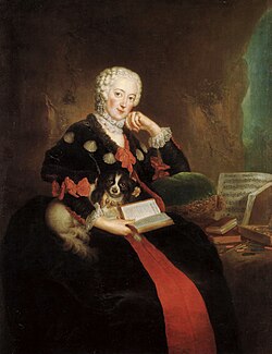 Portrait of Wilhelmine of Prussia, Margravine of Brandenburg-Bayreuth