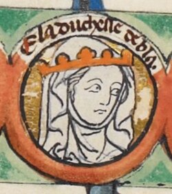 Portrait of Adela of Normandy
