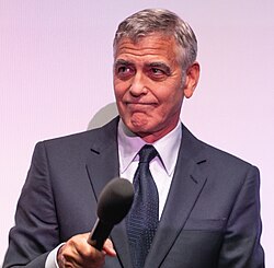 Portrait of George Clooney