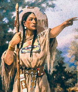 Portrait of Sacagawea