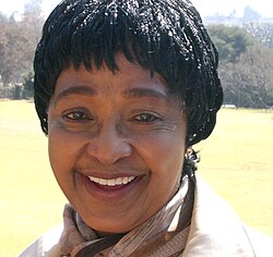 Portrait of Winnie Madikizela-Mandela