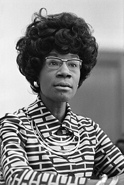 Portrait of Shirley Chisholm