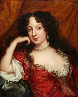 Portrait of Marie Casimire Louise de La Grange d'Arquien