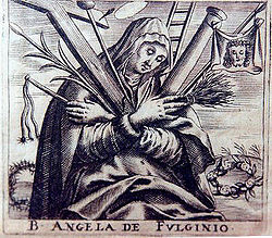 Portrait of Angela of Foligno