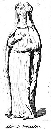 Portrait of Adelaide, Countess of Vermandois