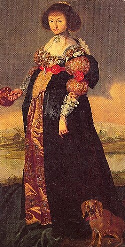 Portrait of Magdalene Sibylle of Saxony