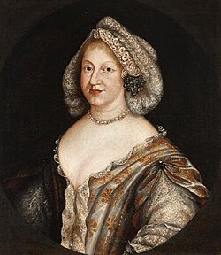 Portrait of Princess Wilhelmine Ernestine of Denmark